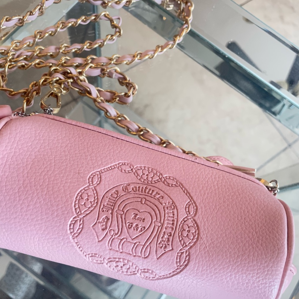 PINK ON PINK JUICY COUTURE HANDBAG